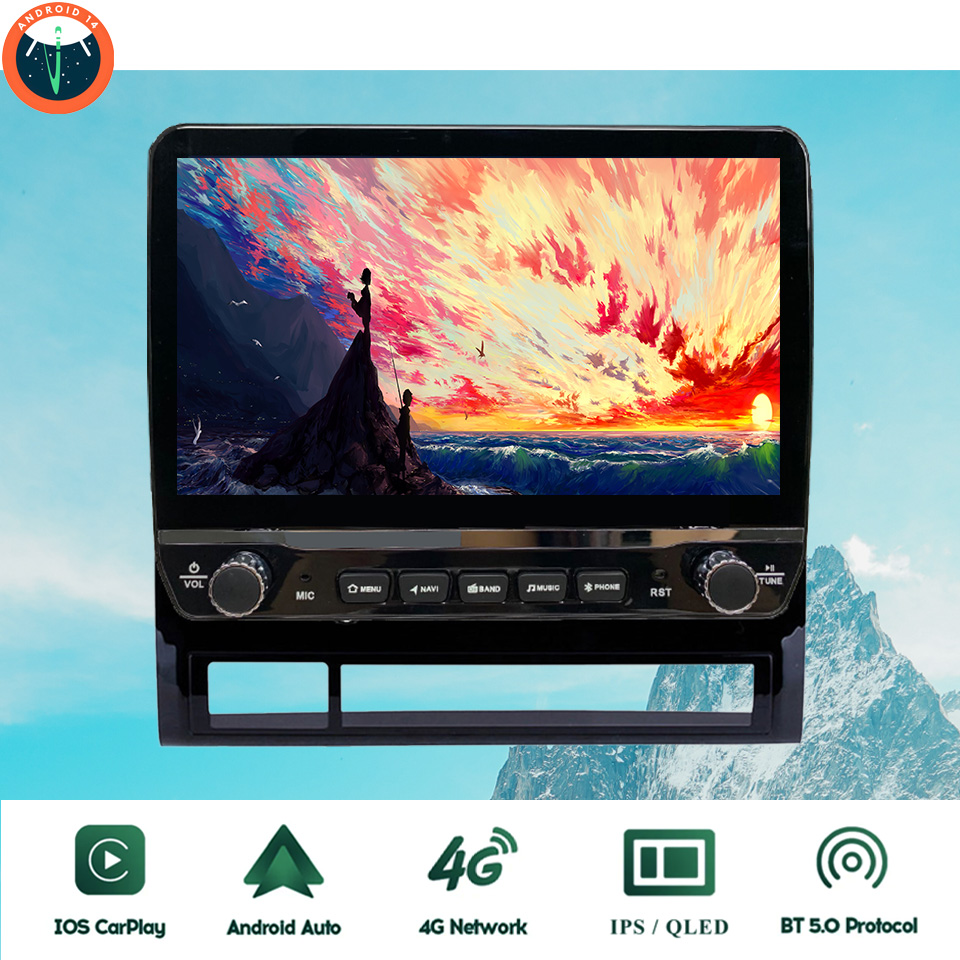 Tablet Danish Mobile & Accessories - Android 14 AutoradioมัลติมีเดียPCแท็บเล็ตสําหรับToyota Tacoma Hilux 2005