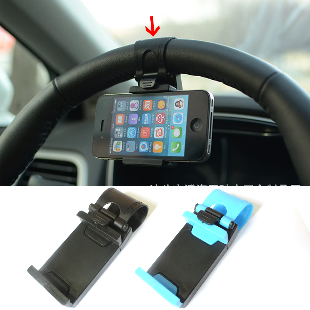 Car Accessories Tablet Holder - รถผู้ถือโทรศัพท์พวงมาลัยจักรยานคลิป Mount โทรศัพท์มือถือขาตั้งซ็อกเก็ตสําหรับ Samsung Redmi Xiaomi