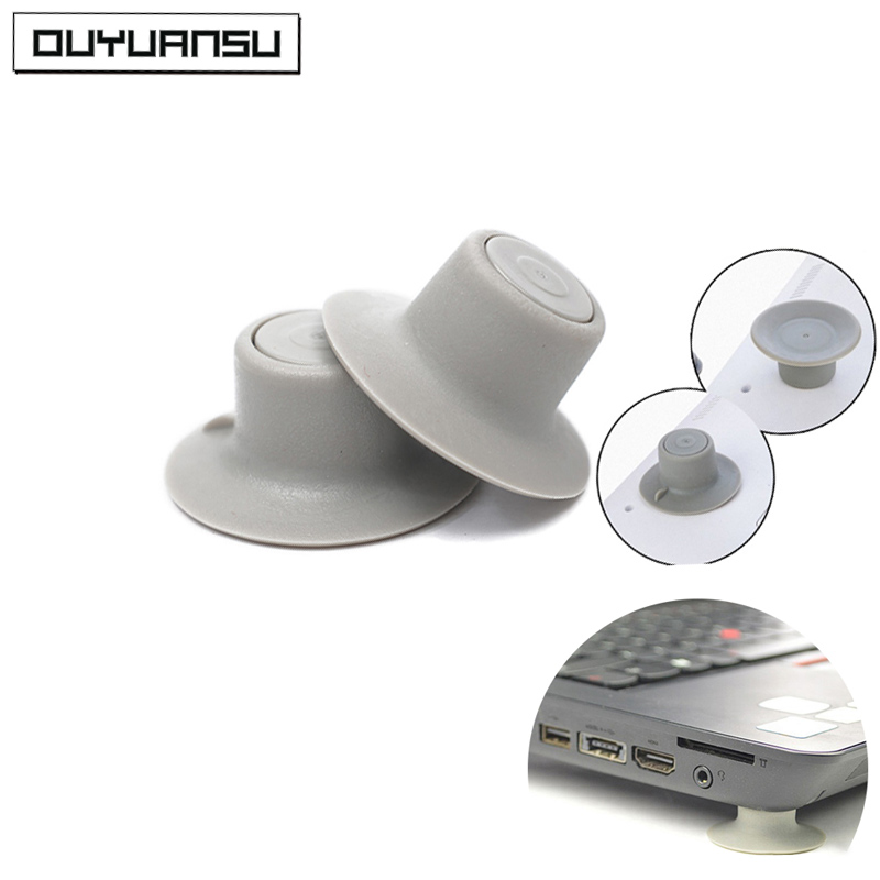 Cooling Stand Tablet - แล็ปท็อปโน้ตบุ๊คขาตั้งนุ่ม PVC ฟุตแผ่นระบายความร้อนรองรับความสูงเพิ่มวงเล็บสําหรับ PC แล็ปท็อปแผ่นลดความร้อน Cooling