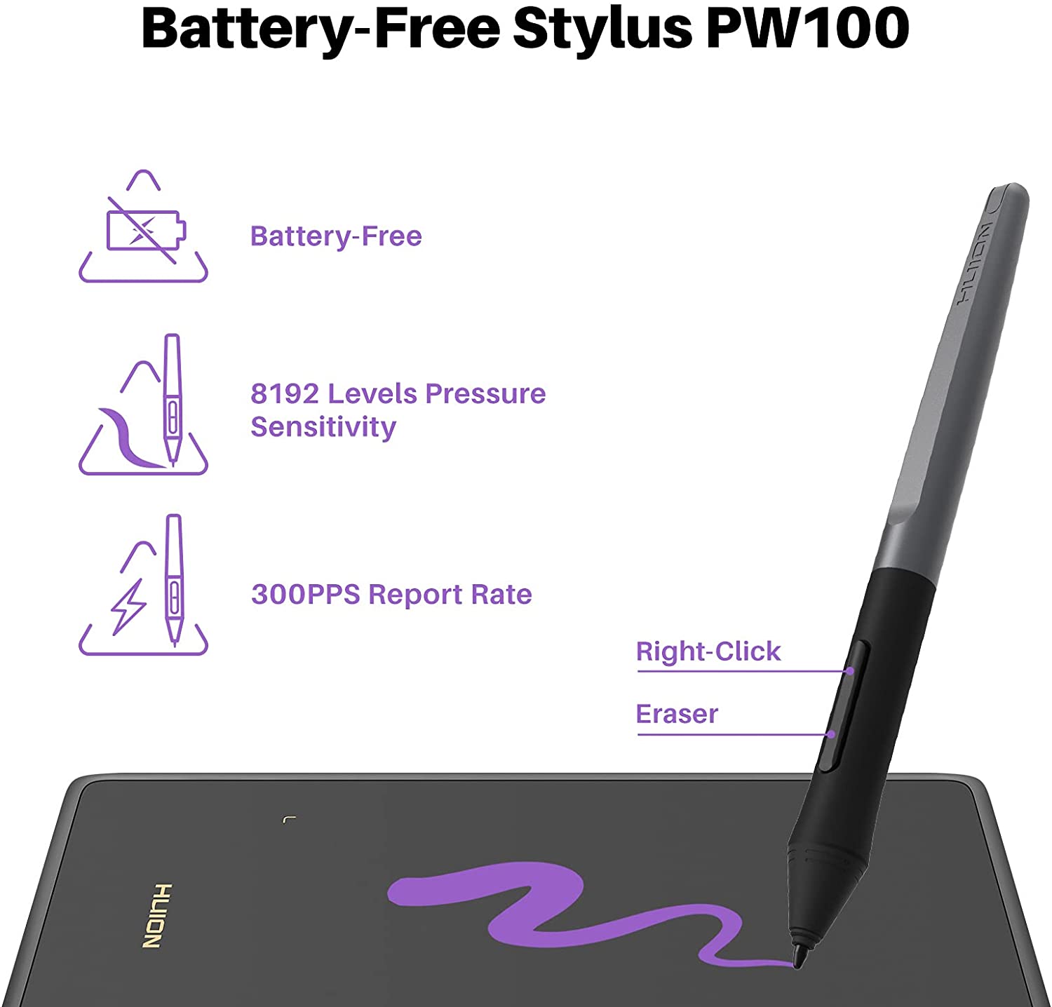 HUION แท็บเล็ตกราฟิก H420X ขนา - Huion Tablet Accessories บทวิจารณ์และราคา