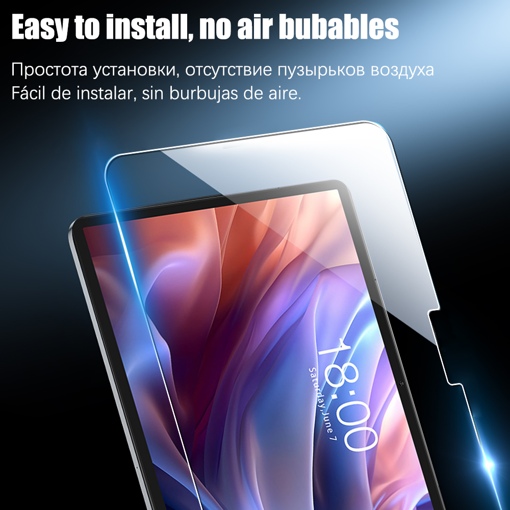 2PCS กระจกนิรภัยป้องกันหน้าจอส - Teclast Tablet Accessories บทวิจารณ์และราคา