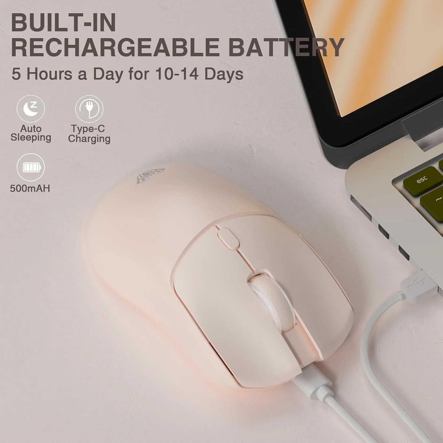 AULA SC580X ไตร-โหมดเมาส์เกมมิ - Tablet Accessories For Gaming บทวิจารณ์และราคา