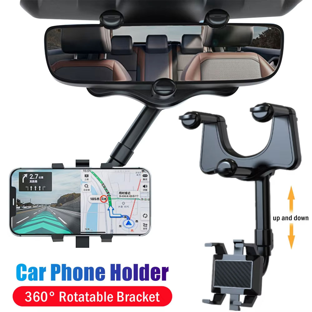 ที่วางโทรศัพท์กระจกมองหลังรถยน - Car Accessories Tablet Holder บทวิจารณ์และราคา