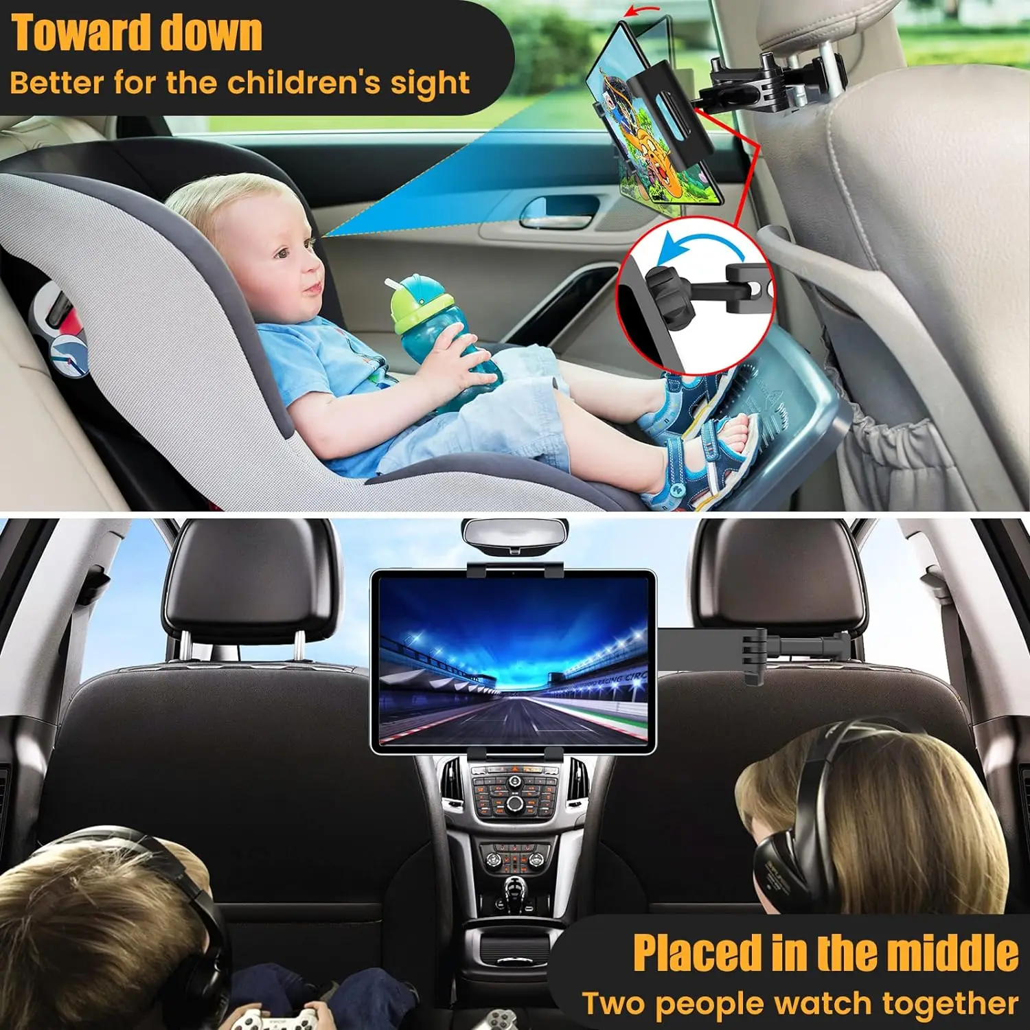 ที่วางแท็บเล็ตสําหรับรถยนต์, i - Car Accessories Tablet Holder บทวิจารณ์และราคา