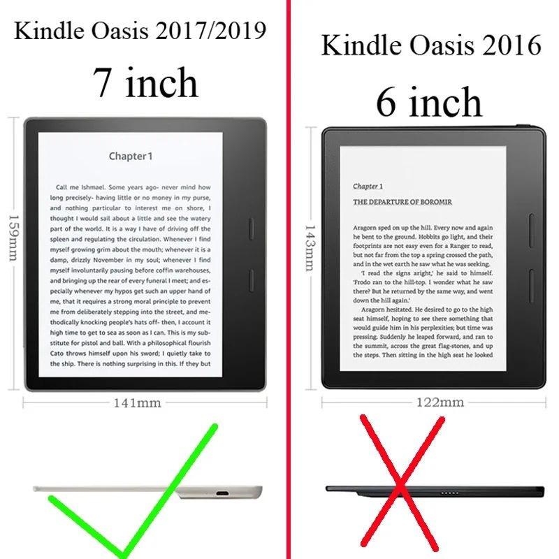 เคสสำหรับ Amazon Kindle Oasis  - Tablet Accessories Amazon บทวิจารณ์และราคา