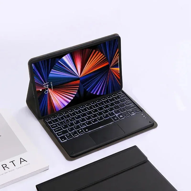 Backlitแท็บเล็ตคีย์บอร์ดสําหรั - Tablet Accessories Amazon บทวิจารณ์และราคา