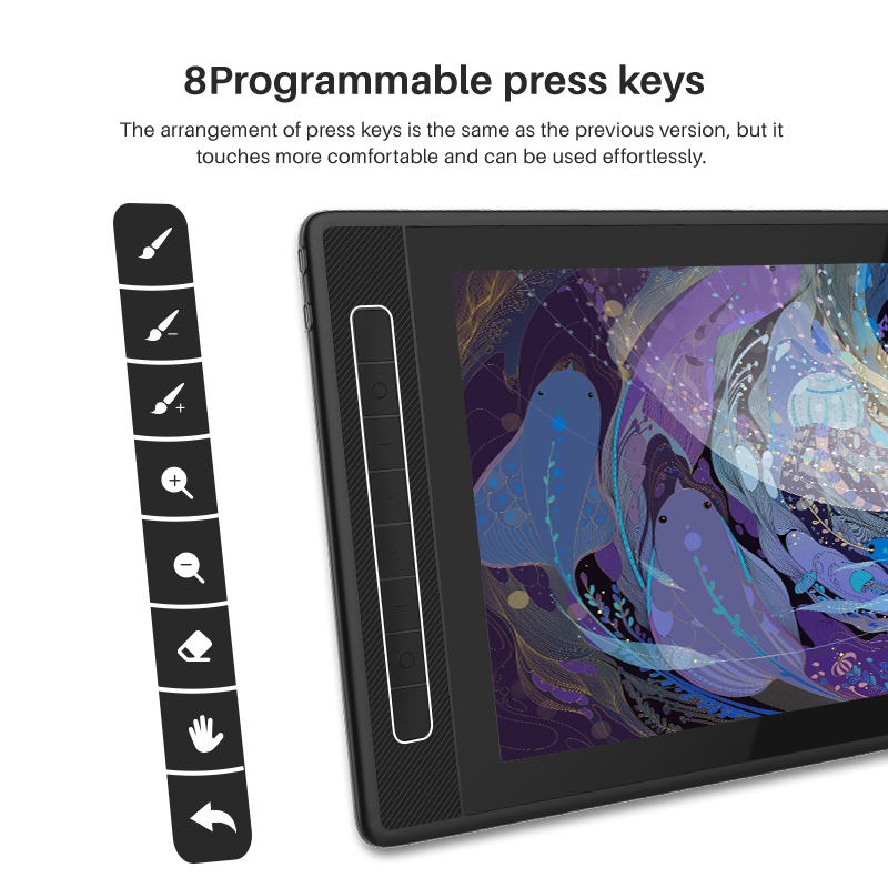 HUION kamvas Pro 16 2.5K QHD แ - Huion Tablet Accessories บทวิจารณ์และราคา