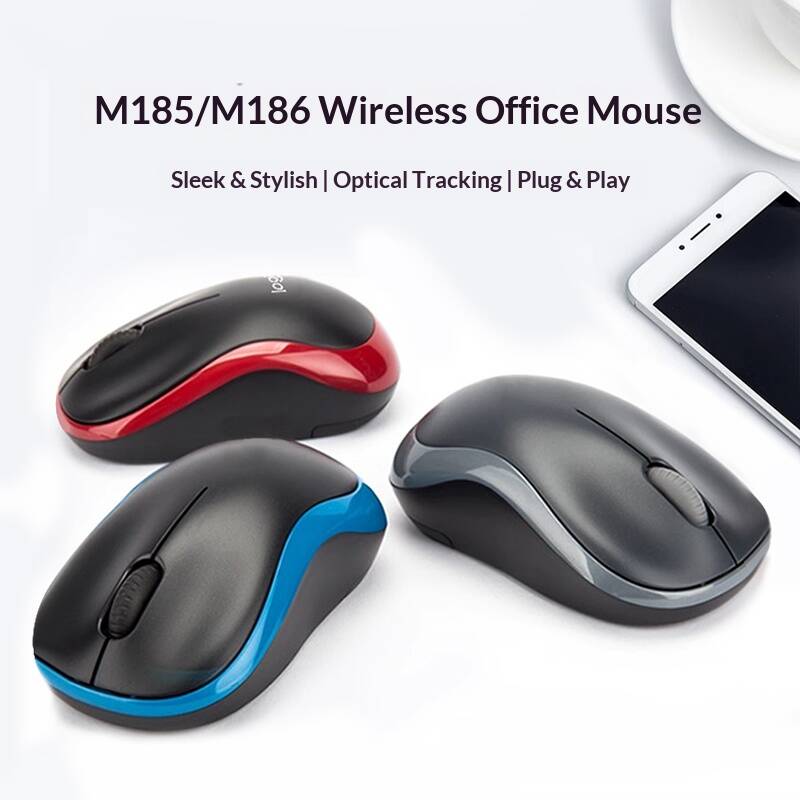 โลจิเทค M185 เมาส์สำหรับแท็บเล - Logitech Tablet Accessories บทวิจารณ์และราคา