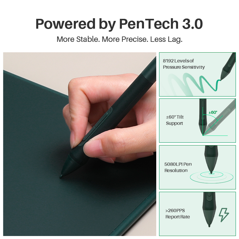Huion Inspiroy 2 M H951P แท็บเ - Huion Tablet Accessories บทวิจารณ์และราคา