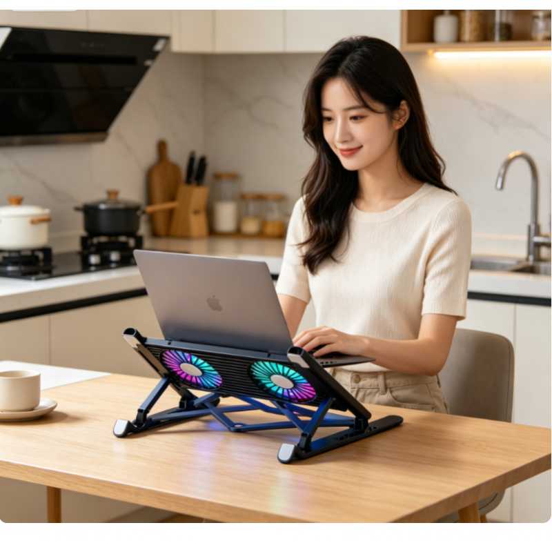 ใหม่แล็ปท็อปคูลเลอร์เบสสแตนด์แ - Cooling Stand Tablet บทวิจารณ์และราคา