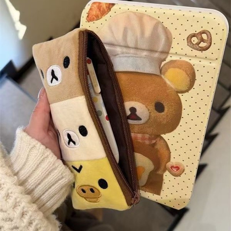 กล่องใส่ดินสอสไตล์ Ins Rilakku - Case With Pencil Holder บทวิจารณ์และราคา