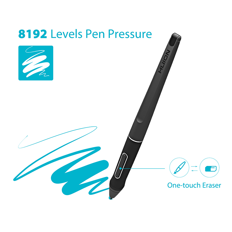 HUION ปากกา PW507แบตเตอรี่ฟรี2 - Huion Tablet Accessories บทวิจารณ์และราคา