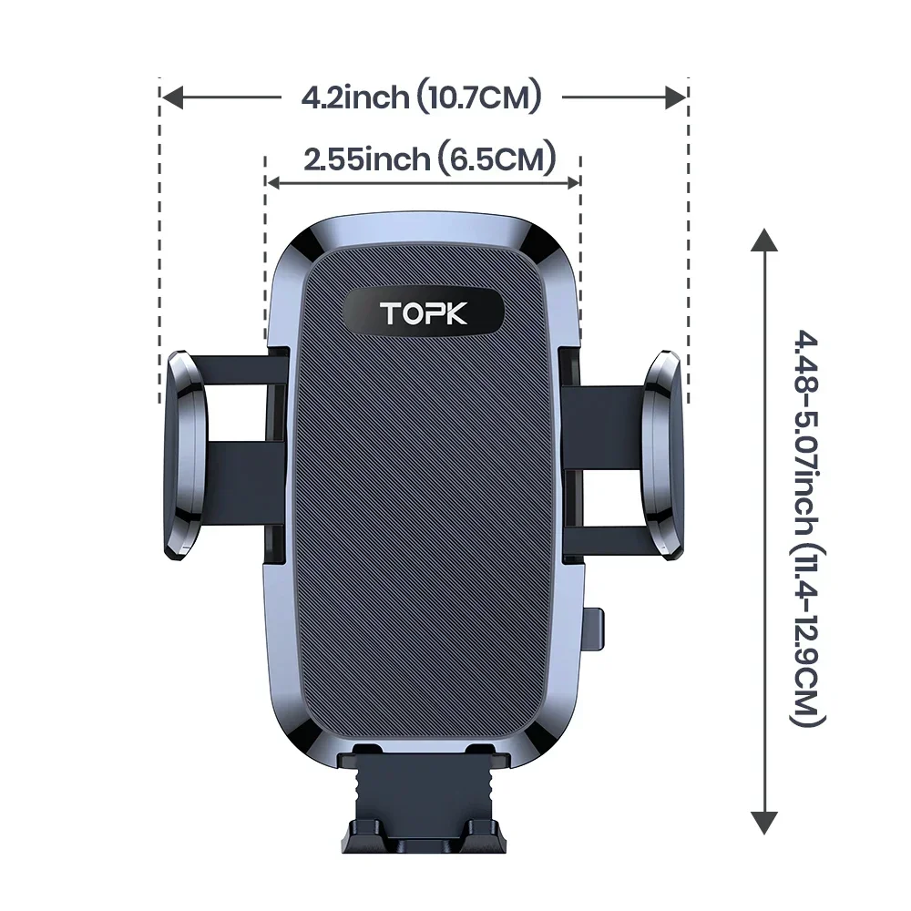 ที่วางโทรศัพท์ในรถยนต์ TOPK D3 - Car Accessories Tablet Holder บทวิจารณ์และราคา