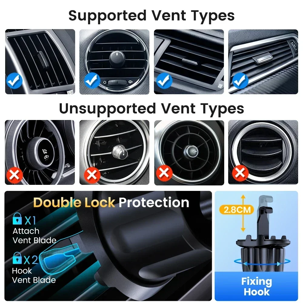 ที่วางโทรศัพท์ในรถยนต์ TOPK D3 - Car Accessories Tablet Holder บทวิจารณ์และราคา